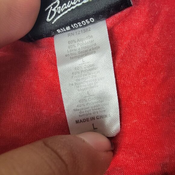 Harley Davidson Legendary Skull Mens Large Graphic Tee Red Shirt Short Sleeve - Picture 5 of 9